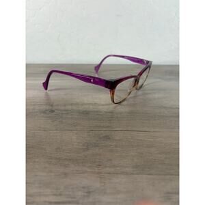 Face A Face‎ Shade 2 Purple Women's Eyeglass Glasses Frames- Made in France EUC